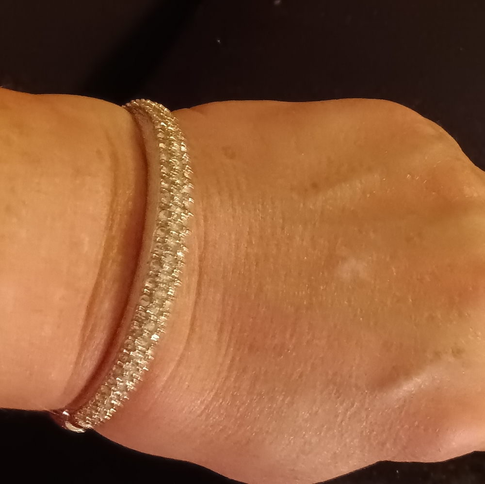 Dior Hinged Gold tone Bracelet
